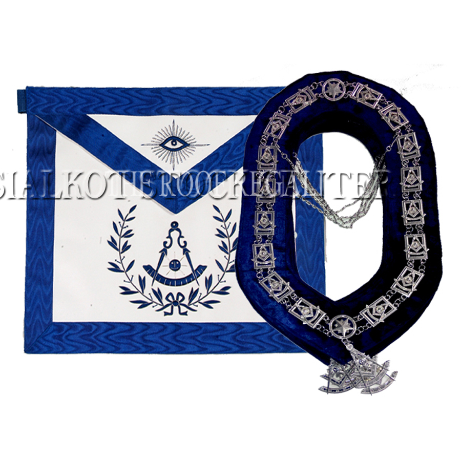 Master Mason Apron and Collar